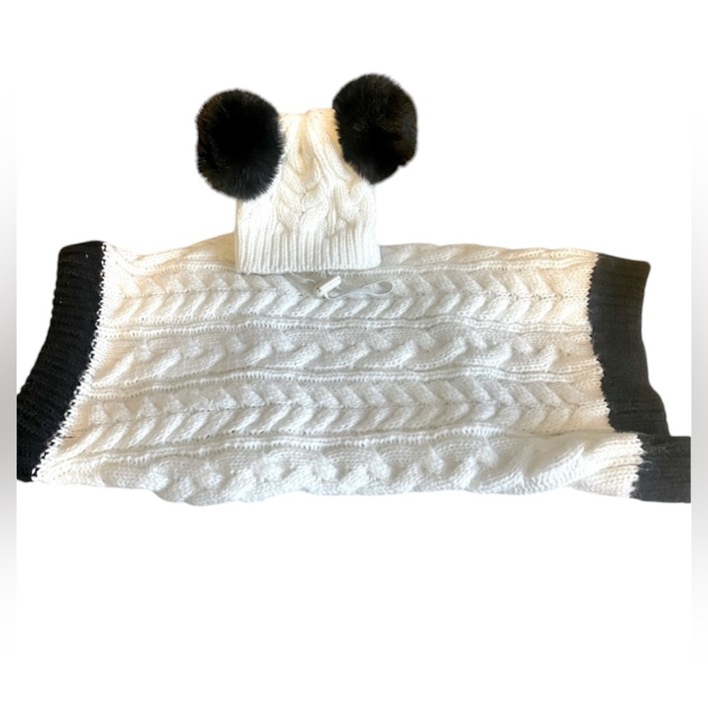 Dog sweater & hat